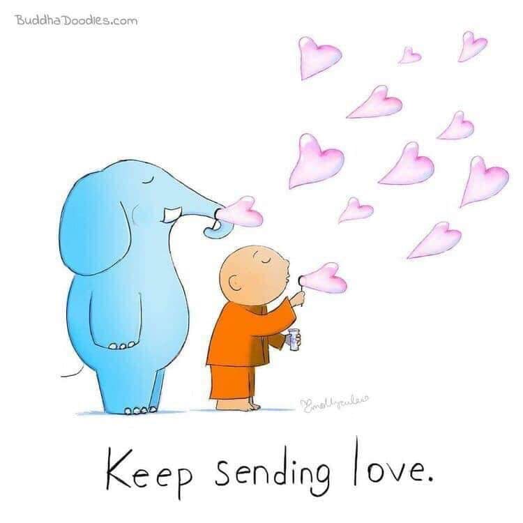 keep sending love